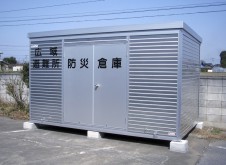 オールアルミ製防災倉庫 FSA-25型 FSA-34型 FSA-40型