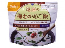 アルファ米　梅わかめご飯