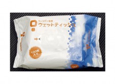 災害救助用ウェットティッシュ